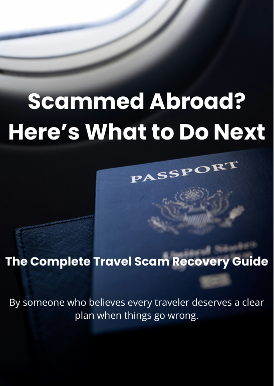 Scammed Abroad? Here's What to Do Next | The Complete Travel Scam Recovery Guide